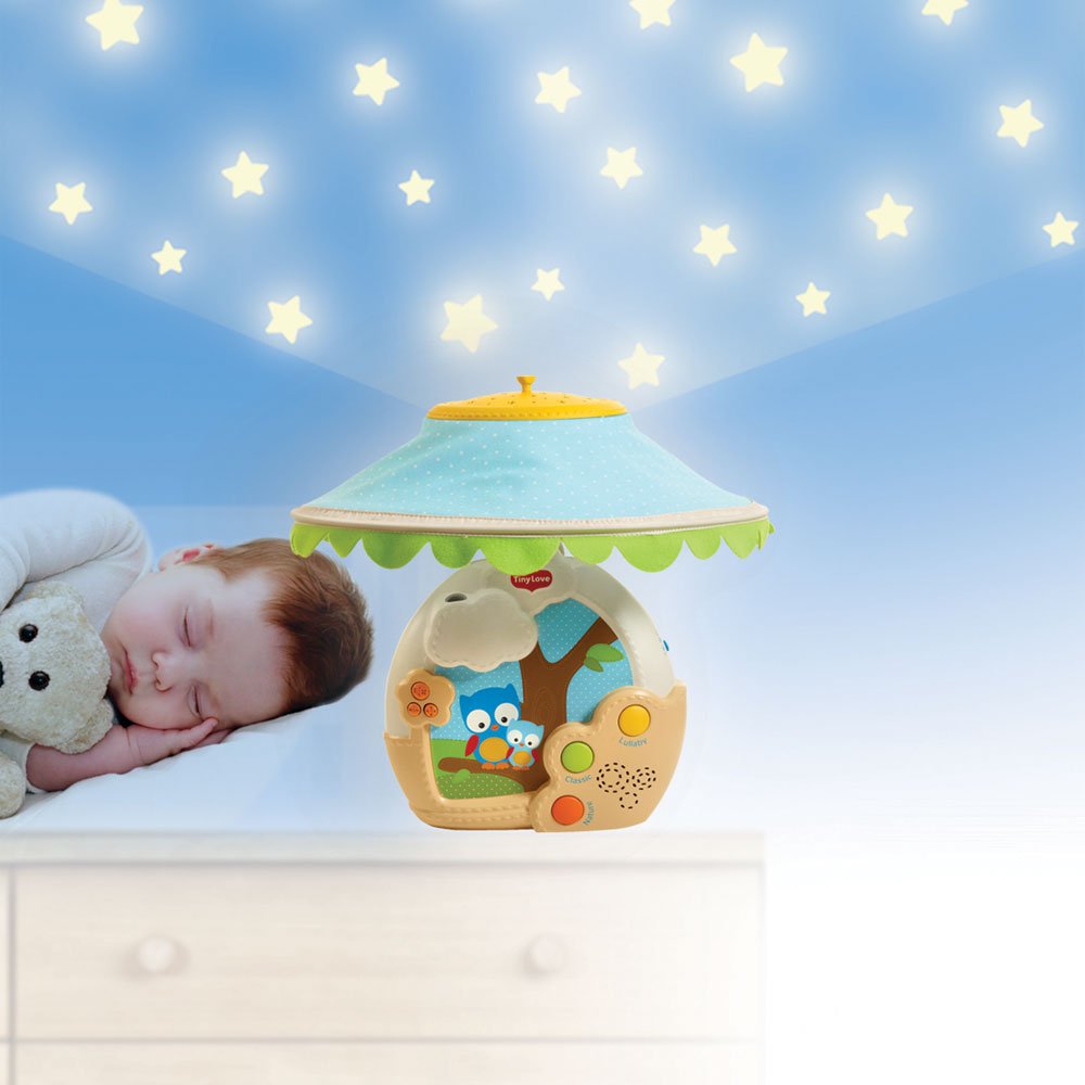 Tiny Love Magical Night Giostrina per Lettino, Carillon, Abat-jour da comodino