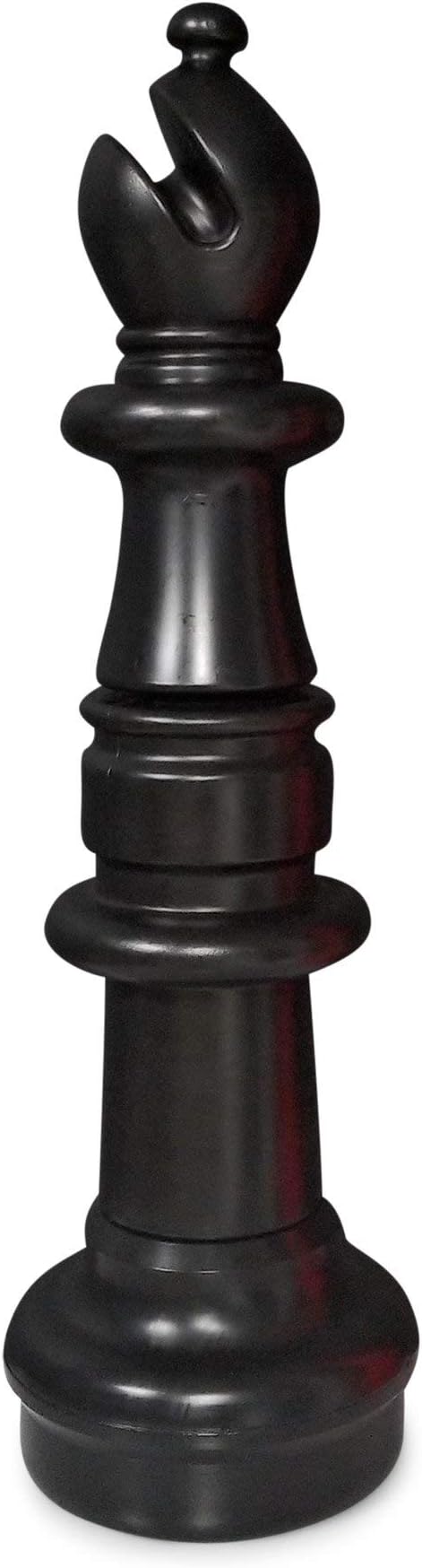 Individual Chess Piece - Bishop - 33 Inches Tall - Black