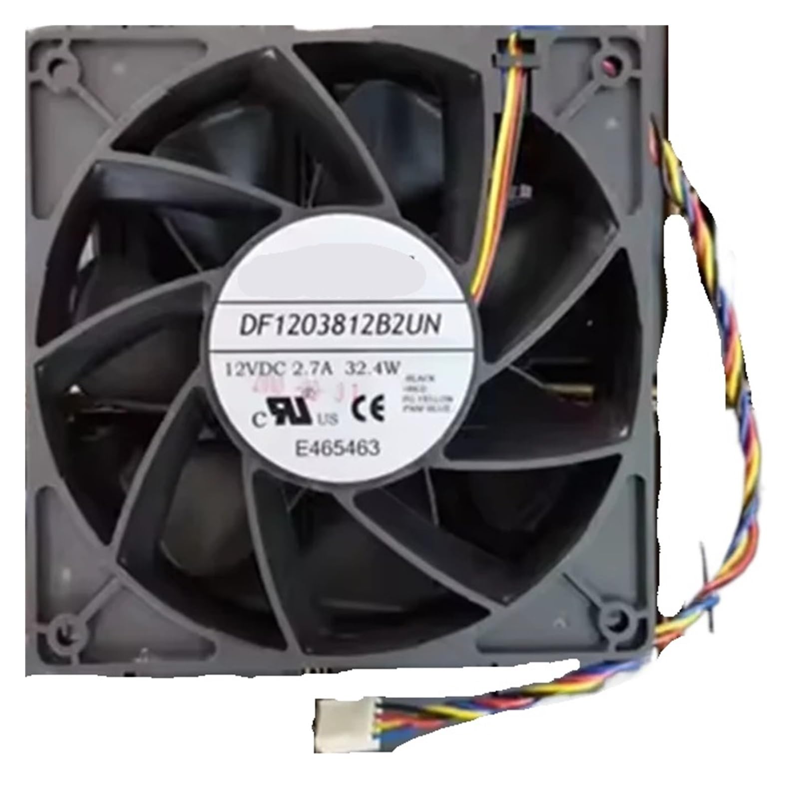 TSCFHGQI DF1203812B2UN 120 * 120 * 38MM 12v 2.7a dc cooling fan