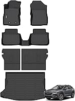 Vista 10 de Tapetes para piso y protector de carga para automóvil, protección para todo tipo de clima, protectores de piso de TPE para automóvil