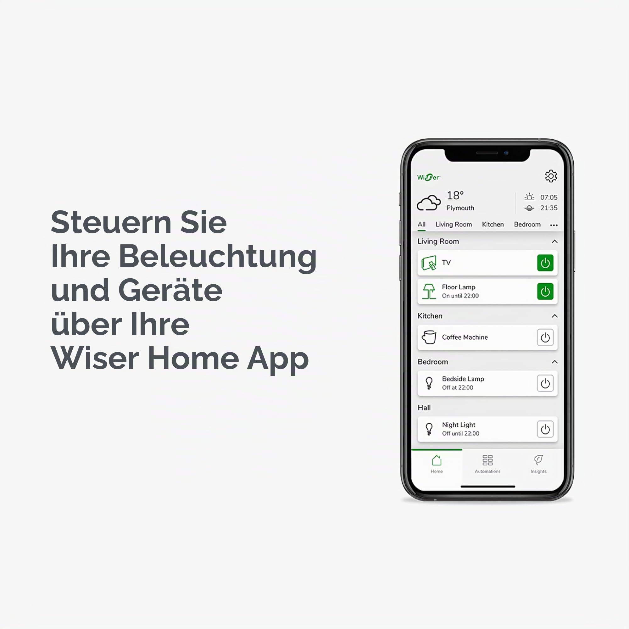 Drayton Wiser Smart-Thermostat, nur Heizung, funktioniert mit Amazon Alexa, Google Home und IFTTT