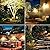 ZUCKEO 10W Low Voltage Landscape Lighting LED Landscape Lights, 12V 24V Waterproof Outdoor Spotlights 1000LM Warm White Light for Floor Garden Yard Pathway (20 Pack with Connectors)