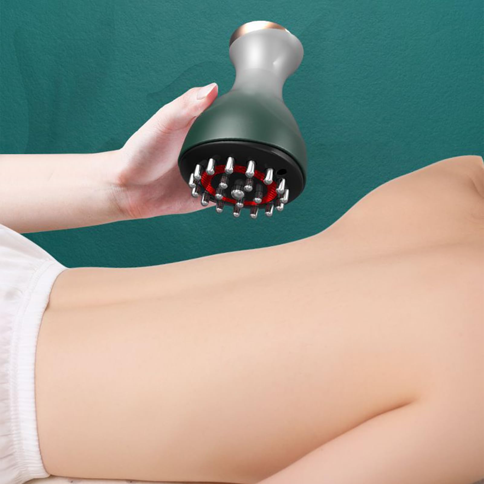 Outil de Massage Fascial – Masseur Sans Fil, Appareil Électrique | Soin Amincissant pour Cuisses Jambes Ventre Abdomen Fessier Bras Corps Relaxation Remodelage Raffermissant Circulation Bien-être