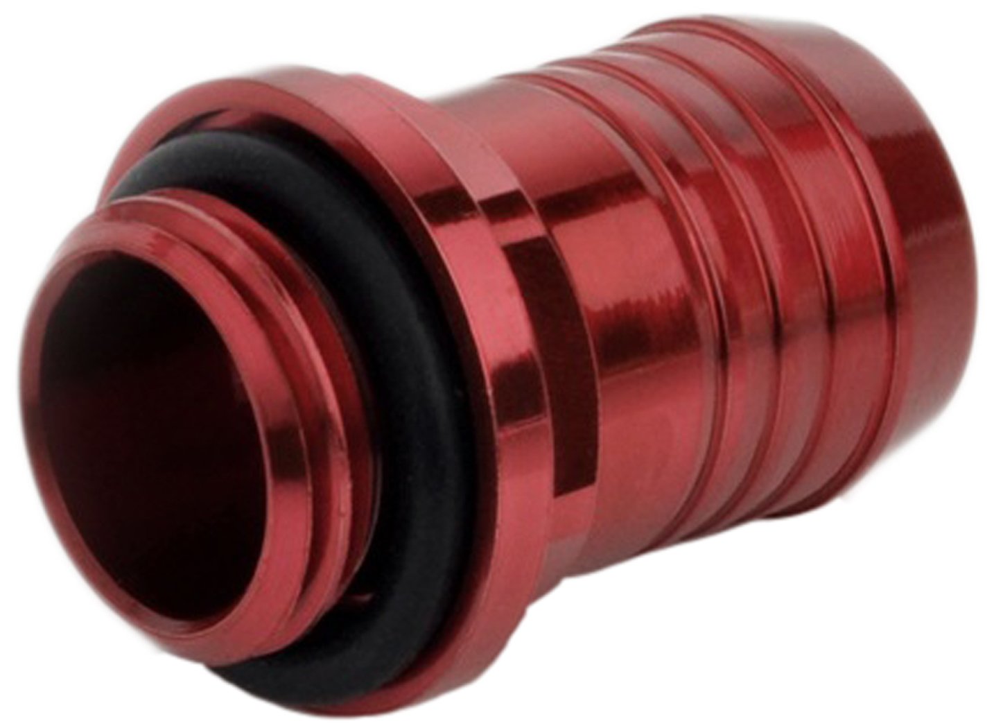 Bitspower BP-DBRWP-C01 G1/4" Thread 1/2" ID Tube Fitting (Fitting), Deep Blood Red