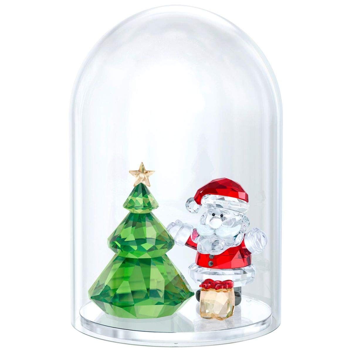 5403170 Bell Jar - Christmas Tree & Santa