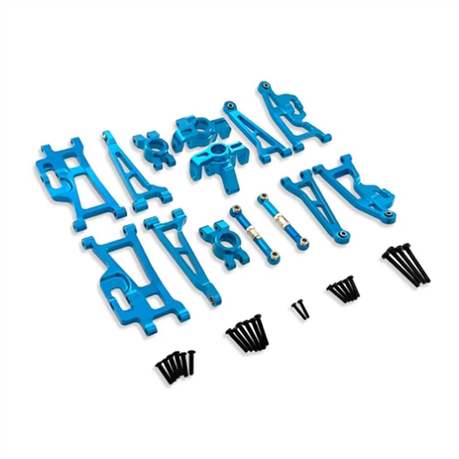 Compatibile Con MJX Per Hyper Go 14209 14210 H14BM 1/14 RC Car Upgrade Accessori In Metallo Per Set Di Tazze Sterzo Del Braccio Oscillante Parti