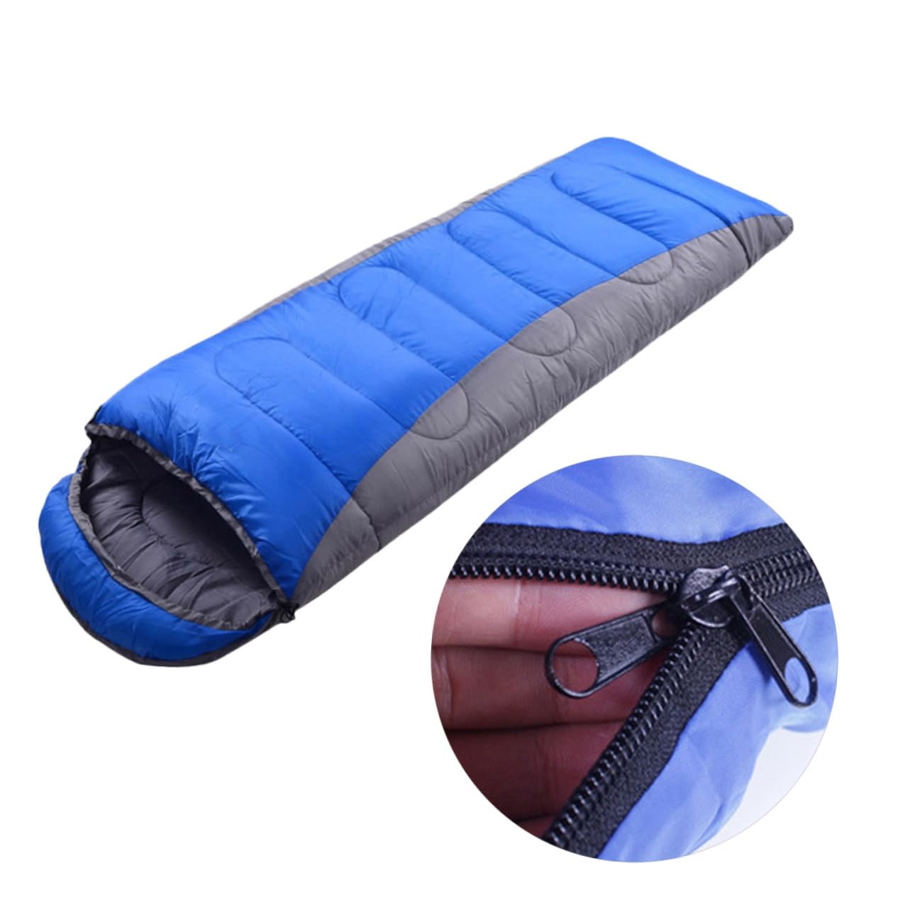 Toyvian Saco de Dormir Grueso para Acampar Invierno Saco de Dormir para Exteriores Cómodo para Adultos para Camping Clima Frío