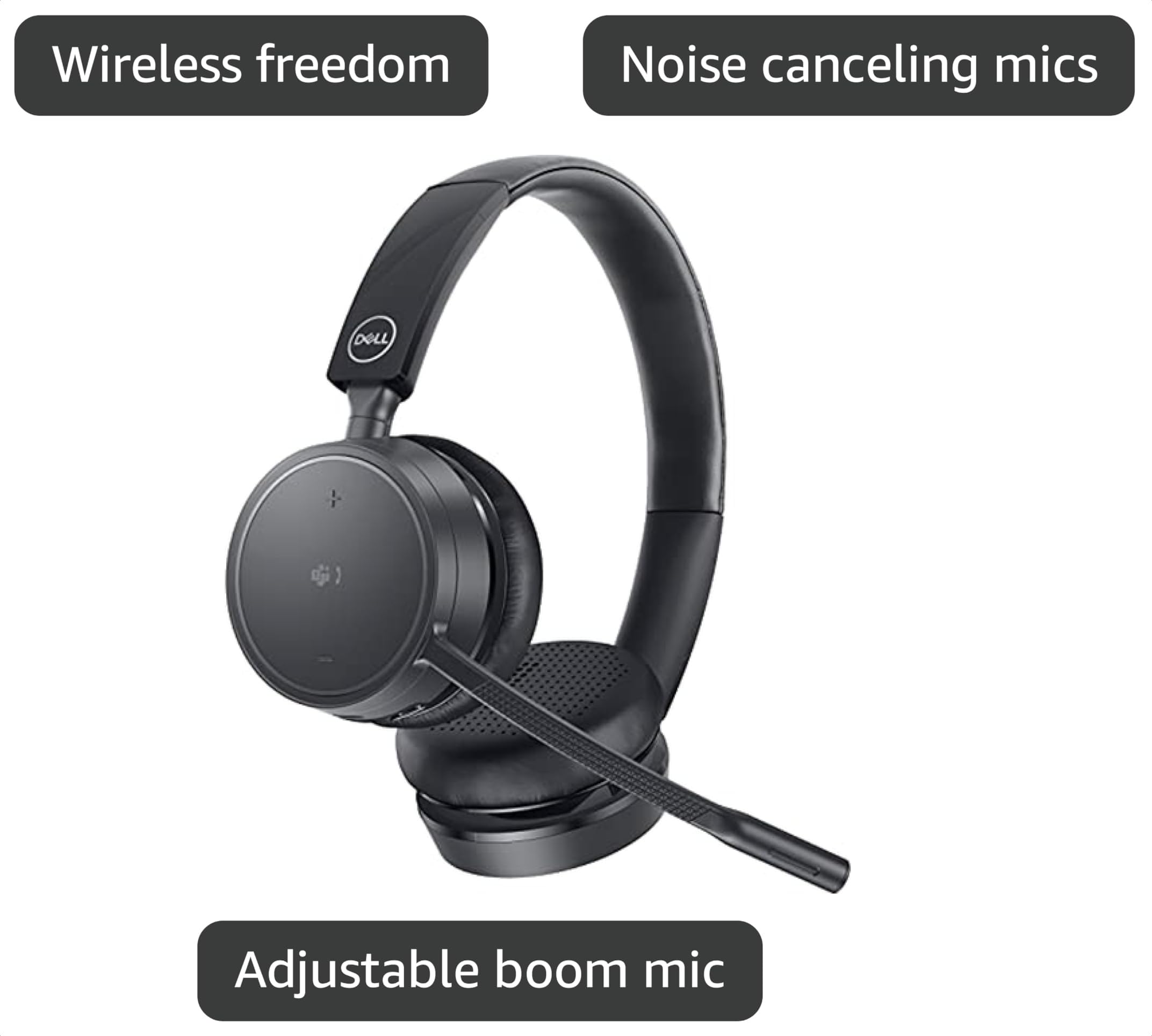Amazon.com: Dell Pro Wireless Headset - WL5022, Control Panel on