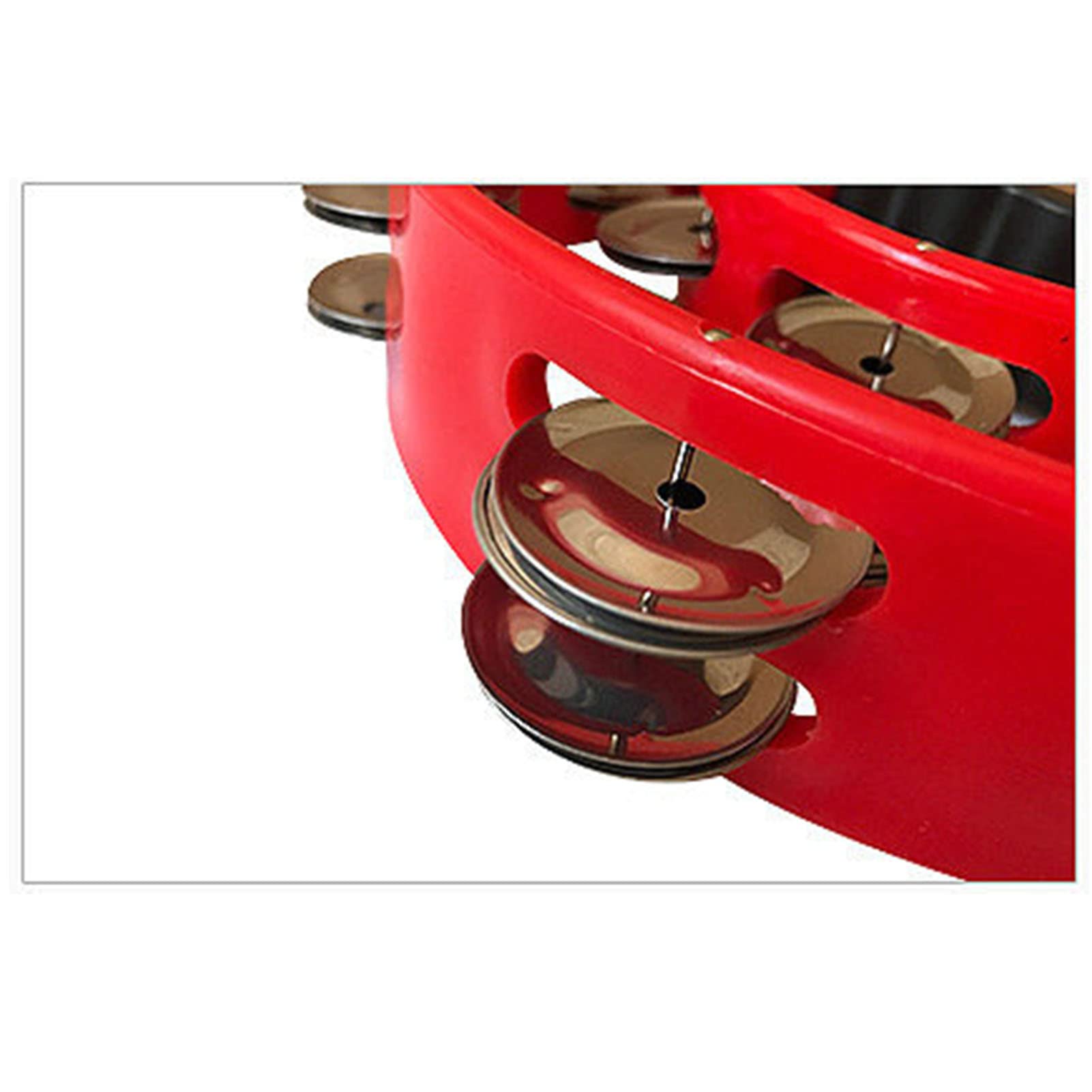 12 Tamburelli A Mezza Luna Con Campanelle - Per Feste, Bambini, Musica - Foto 9