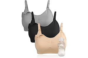 4HOW Pumping Hands-Free Nursing Bra