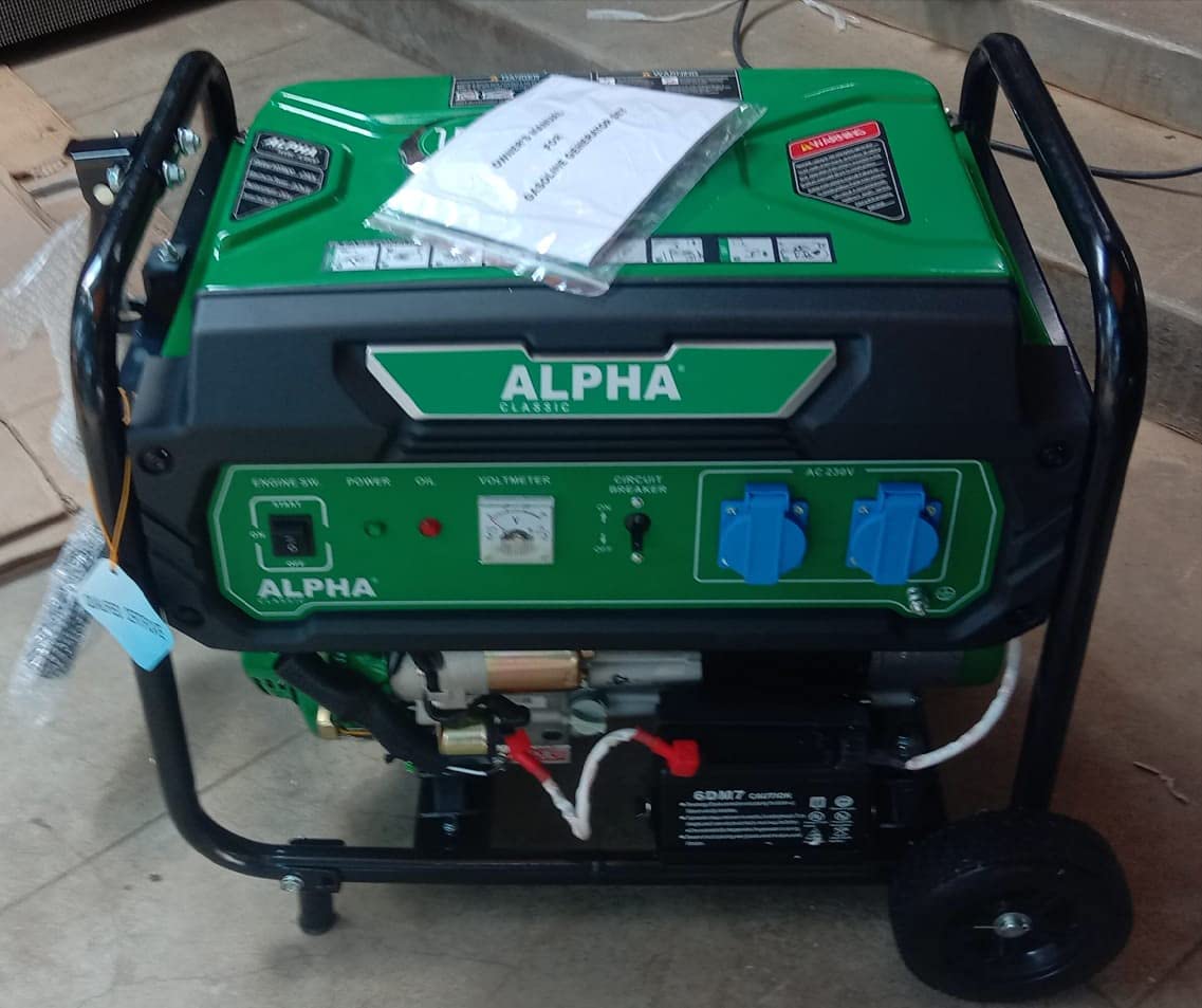 APLHA Portable Alpha GENSET Classic A3600 Portable 3.5KVA Petrol Generator