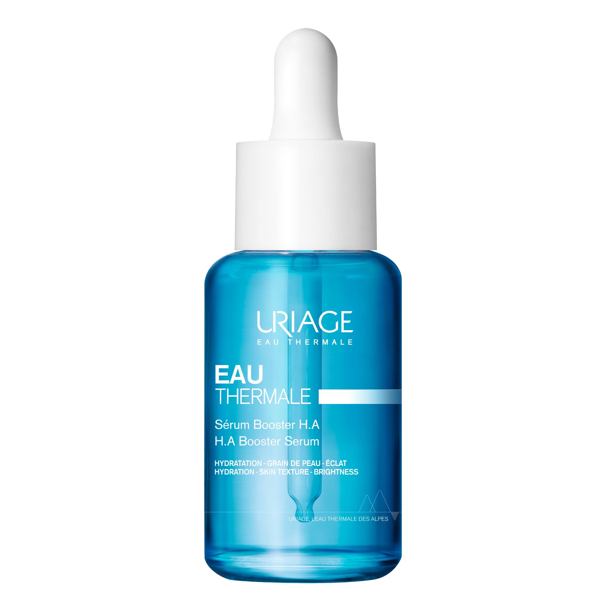 Uriage Eau Thermale H.A Booster Serum 30ml - Hydration & Plumping - 86% Skin Plumping - 97% Natural Ingredients - Paraben-Free, Non-Comedogenic