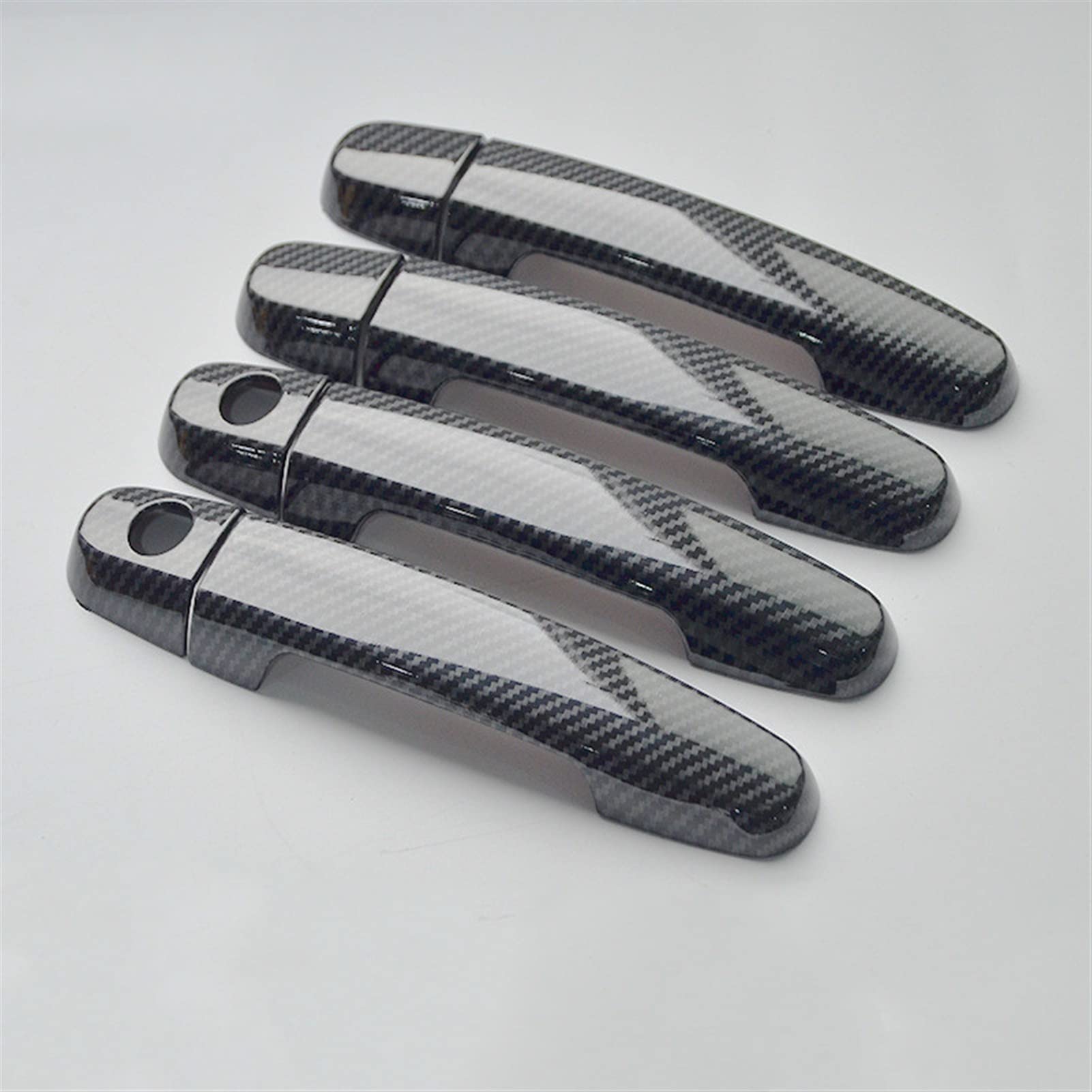 Fahbstr 4 Exterior Door Handle Cover For Subaru Dex Chrome Carbon Fiber Car Door Handle Cover Trim Accessories(4)