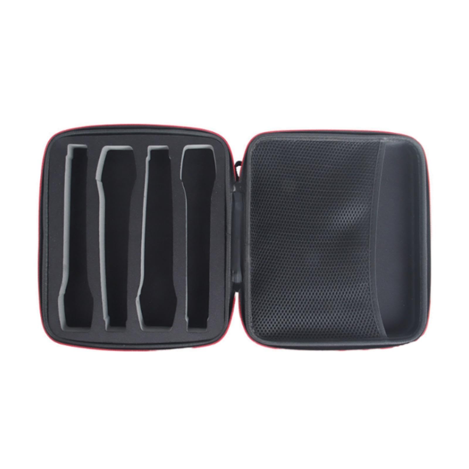 Microphone Case Sponge Slots Water Resistant Portable Mic Bag for Party Trip for 4 Mics-image-28