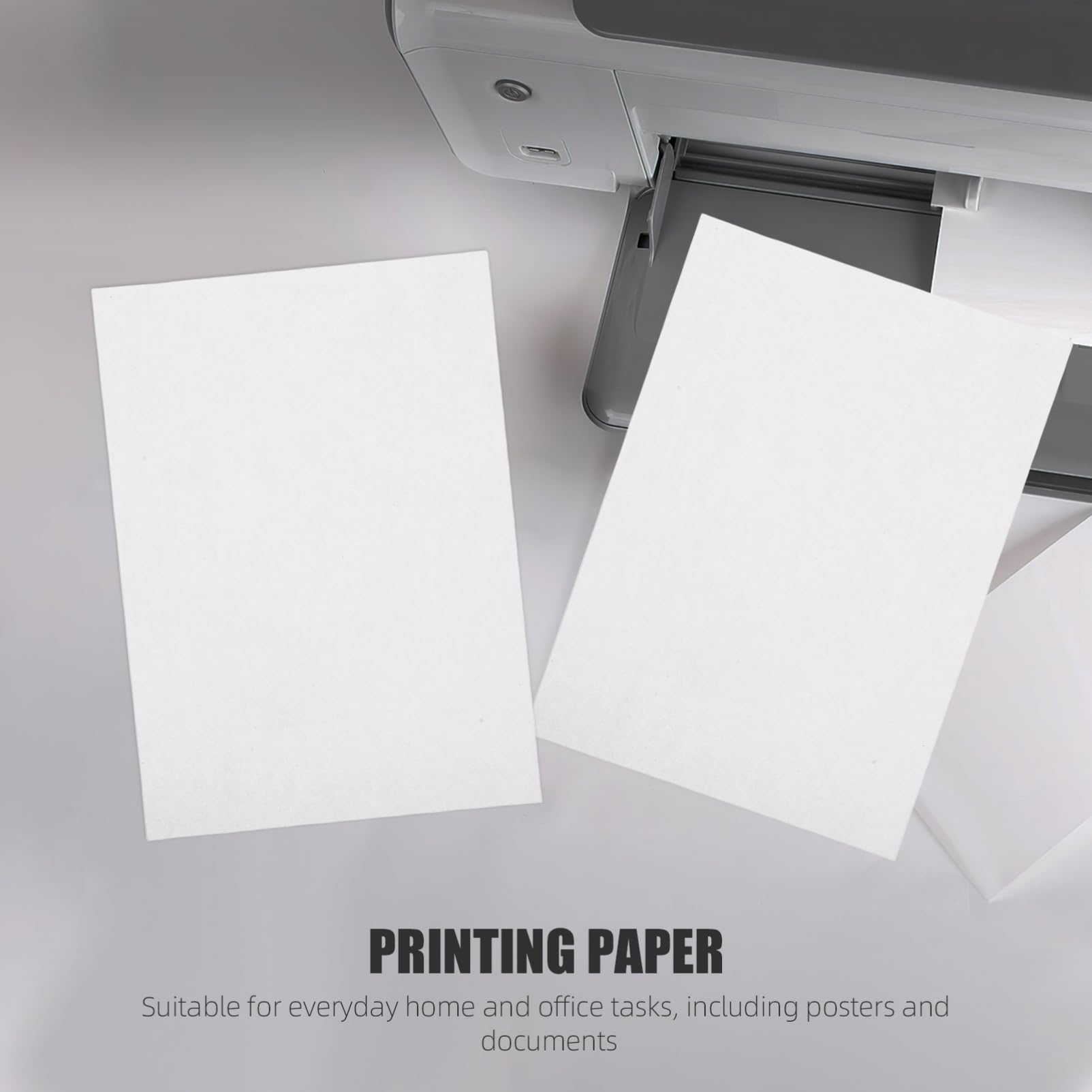 Papel de Impresora A5 Blanco 500 Hojas, Papel Multifunción