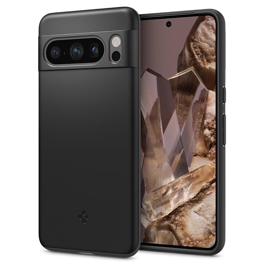 Amazon | Spigen Google Pixel8 Pro ケース 極薄 レンズ保護