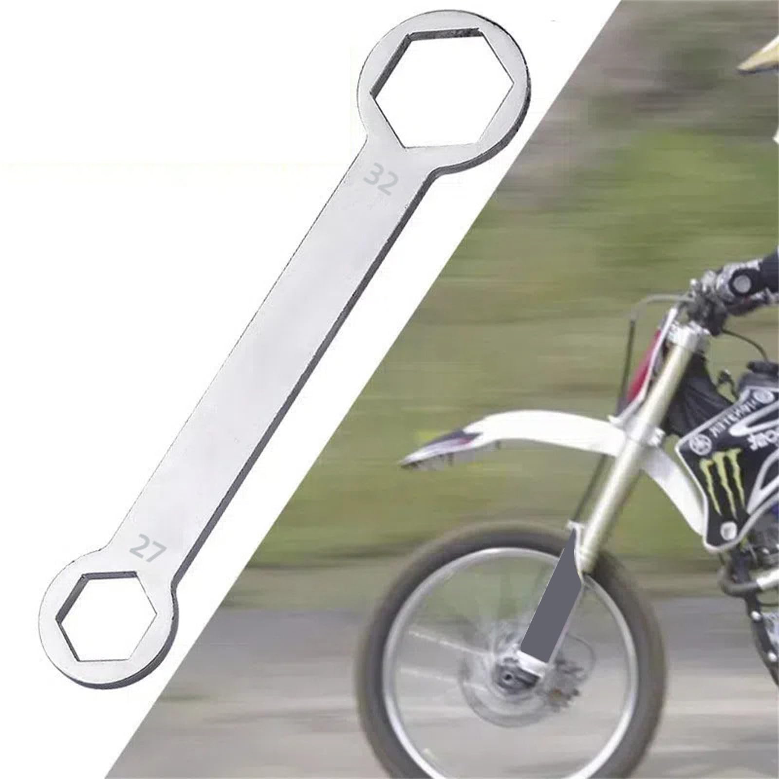 Montesy Axles Wrench 27mm 32mm Rear Front Axles Wrench Hand Tool for Motorcycles Repair Maintenance Professional Tool