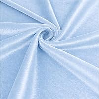 Vista 17 de Barcelonetta Tela de terciopelo elástico Lujo y suave Tela de terciopelo Rollo de 60 pulgadas de ancho 10% elastano Costura, ropa