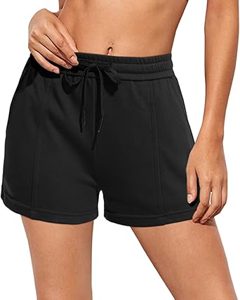 Amazon.com: Promover Pantalones cortos de algodón para mujer, cómodos,  informales, con bolsillos, para ejercicio, para descansar : Ropa, Zapatos y  Joyería