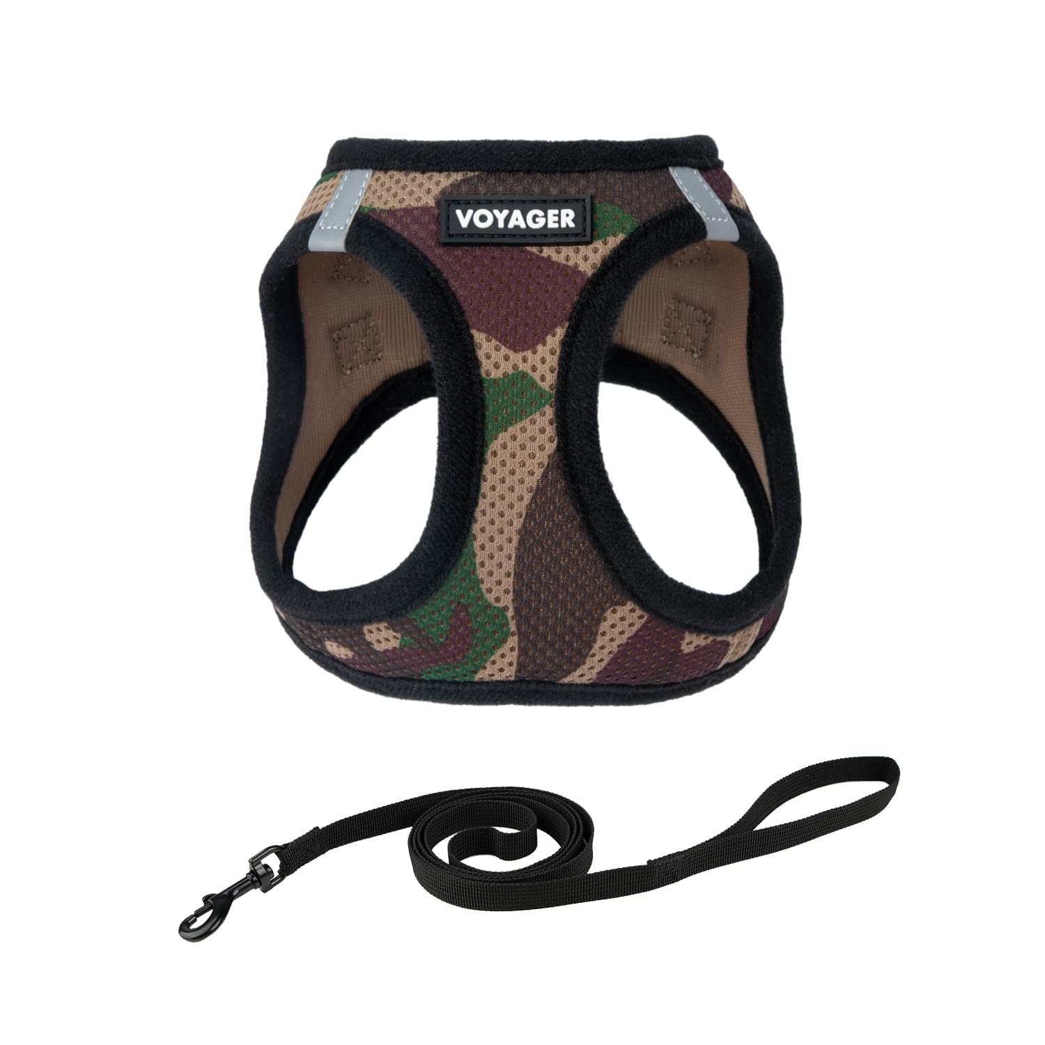 Voyager Escape Proof Cat Harness and Leash Set with Reflective Stitching, Neoprene Handle 5ft - Supports Small, Medium and Large Cats, Kittens for Walking by Best Pet Supplies - Royal Blue, S — view 76