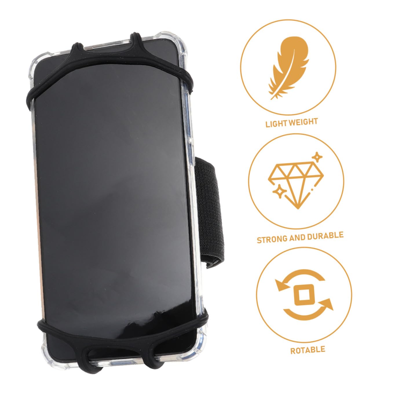POPETPOP 16 Pezzi Fascia Braccio Rotante per Smartphone Portacellulare per Attività Sportive per Fitness Compatibile con Cellulari