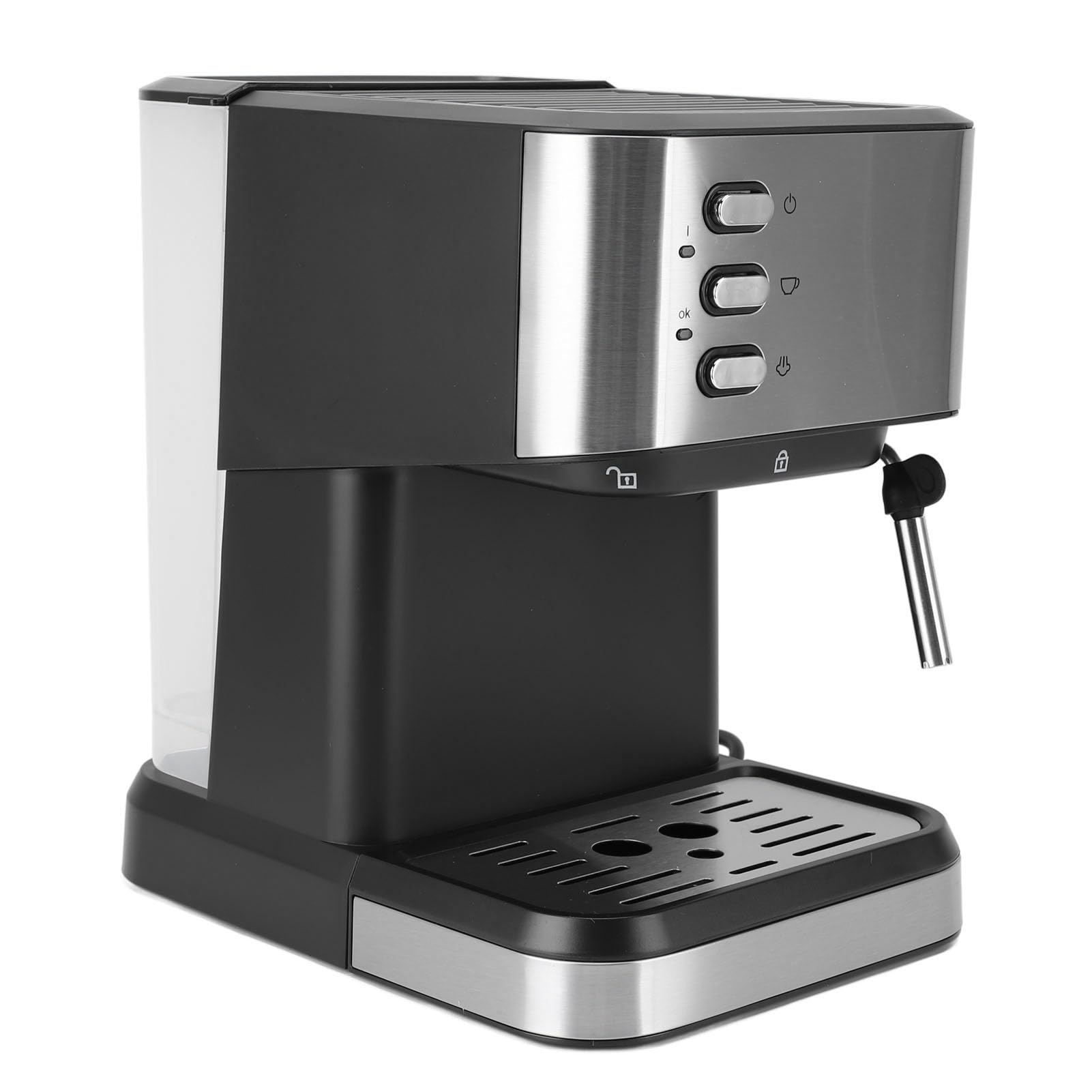 Semiautomática de 20 Bar con Tanque de Agua Grande para Entusiastas del café ABS de 1,5 L