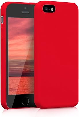 kwmobile Funda compatible con Apple iPhone Carcasa TPU para m vil Cover trasero rojo mate kwmobile Funda compatible con Apple iPhone Carcasa TPU para m vil Cover trasero rojo mate