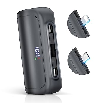 モバイルバッテリー Type-C 黒 超軽量 小型 急速充電 Galeces Amazon | 【新登場】 モバイルバッテリー 6800mAh 軽量 約100g