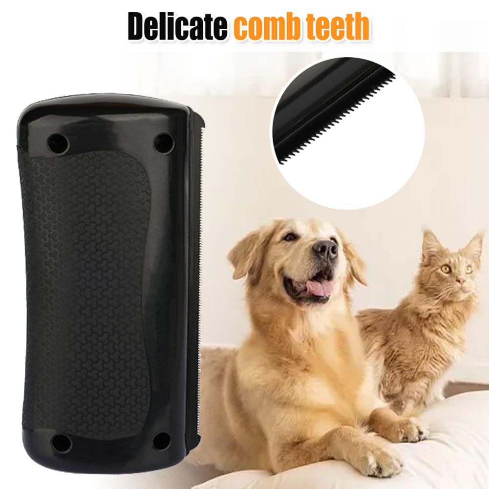 2025 Nuova Spazzola Deshedding per Cani, Strumento di Depilazione per Animali Domestici per Opacizzati, Capelli Sciolti, Spazzola per la Toelettatura di Gatti e Cani. (2PCS)