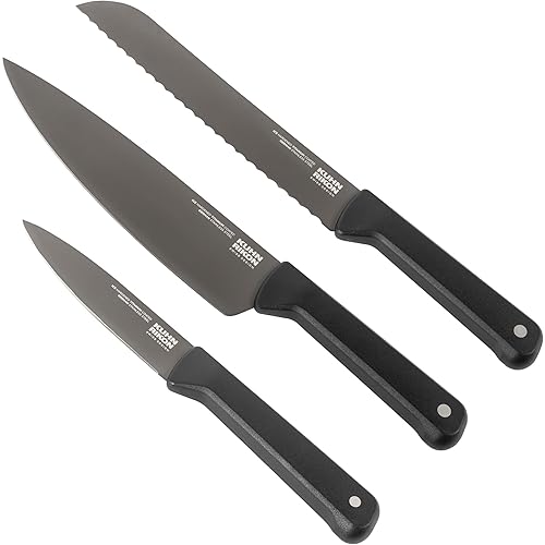 KUHN RIKON ICED Knives prep + chef + bread set 3 pcs