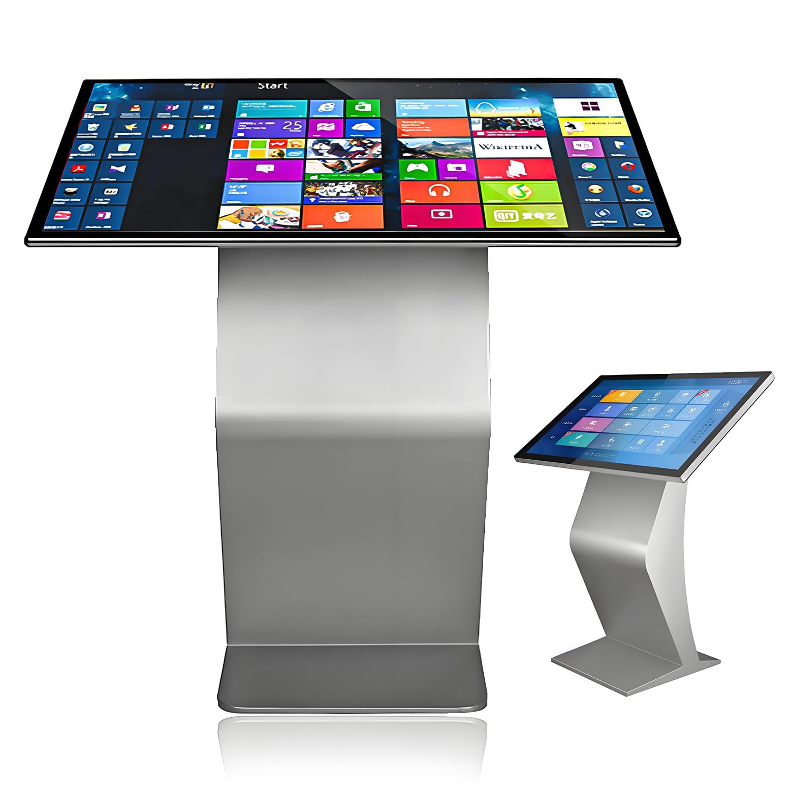 Quiosco Digital Industrial Interactivo con Pantalla táctil de 21,5 Pulgadas, procesador i5, 4 GB de RAM y 128 GB de Almacenamiento, resolución HD 1080p 21.5inch4G128G