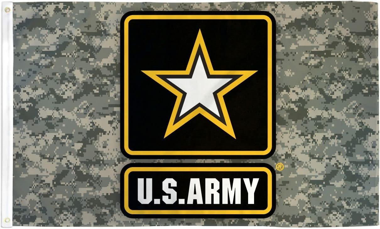 US Army Military Flag 3x5 Outdoor Made In USA Double Sided - Foto 8