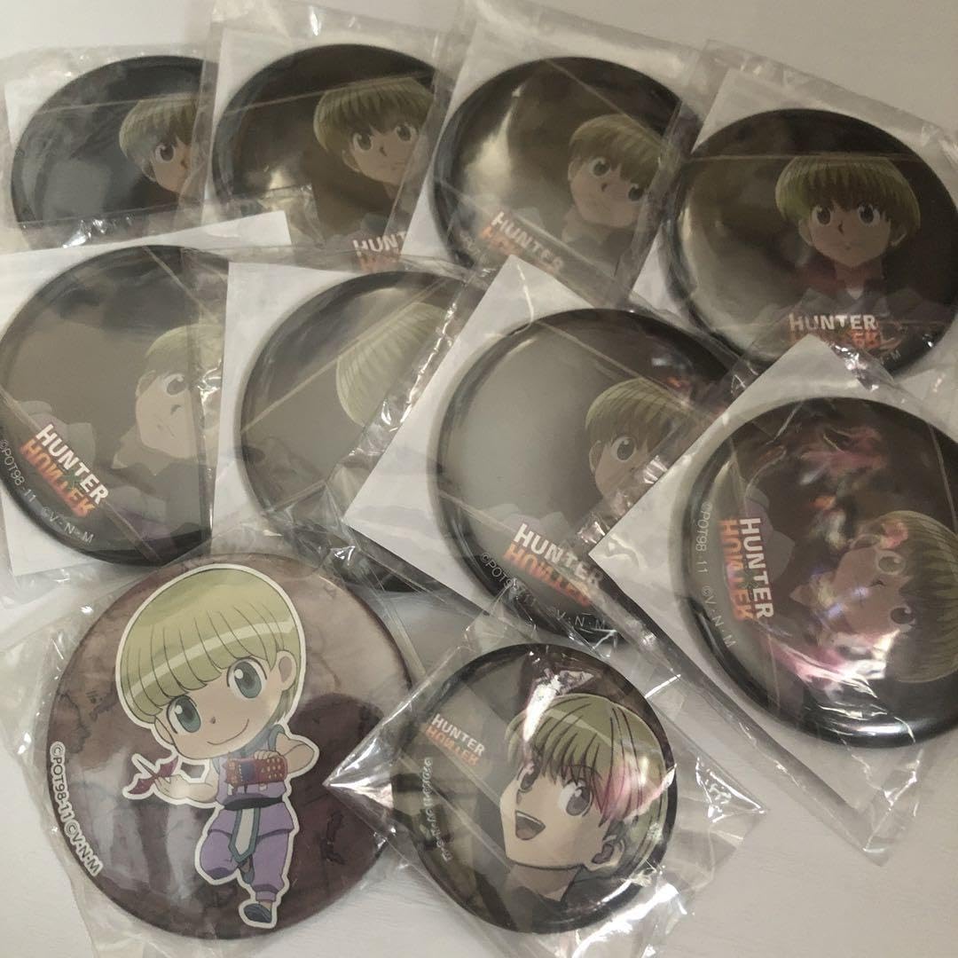 hunter×hunter シャルナーク　缶バッジ　9点セット HUNTER × HUNTER シャルナーク セット - メルカリ