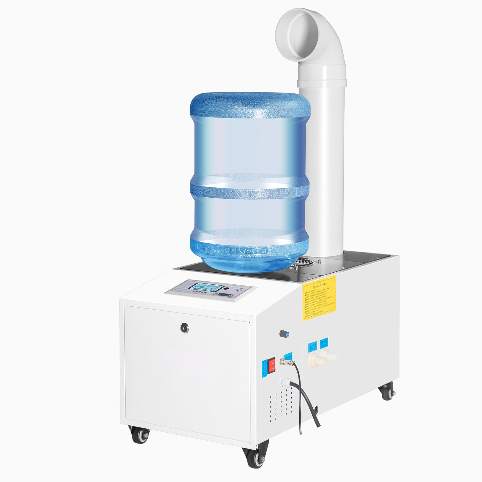Automatic Ultrasonic Industrial Agricultural Humidifer 7000ml h Highest Cool Mist Output Humidity Adjustable Stainless Steel Commercial Humidifier for