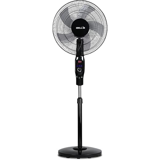 IBELL CLASSY P16 SB Pedestal Fan 5 Leaf with Remote and High