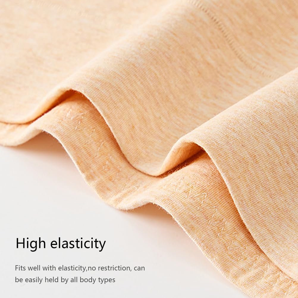 Women Incontinence Protective Briefs, High Waisted Ladies Underwear, Reusable Cotton Panties, Washable, 5Pcs - Image 5