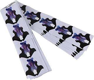 Beavorty Suporte De Papel De Extensão De Arte De 200 Peças Ferramentas De Manicure Adesivo De Francês Ferramenta De Francesa Adesivo De Extensão De Unhas Formas De