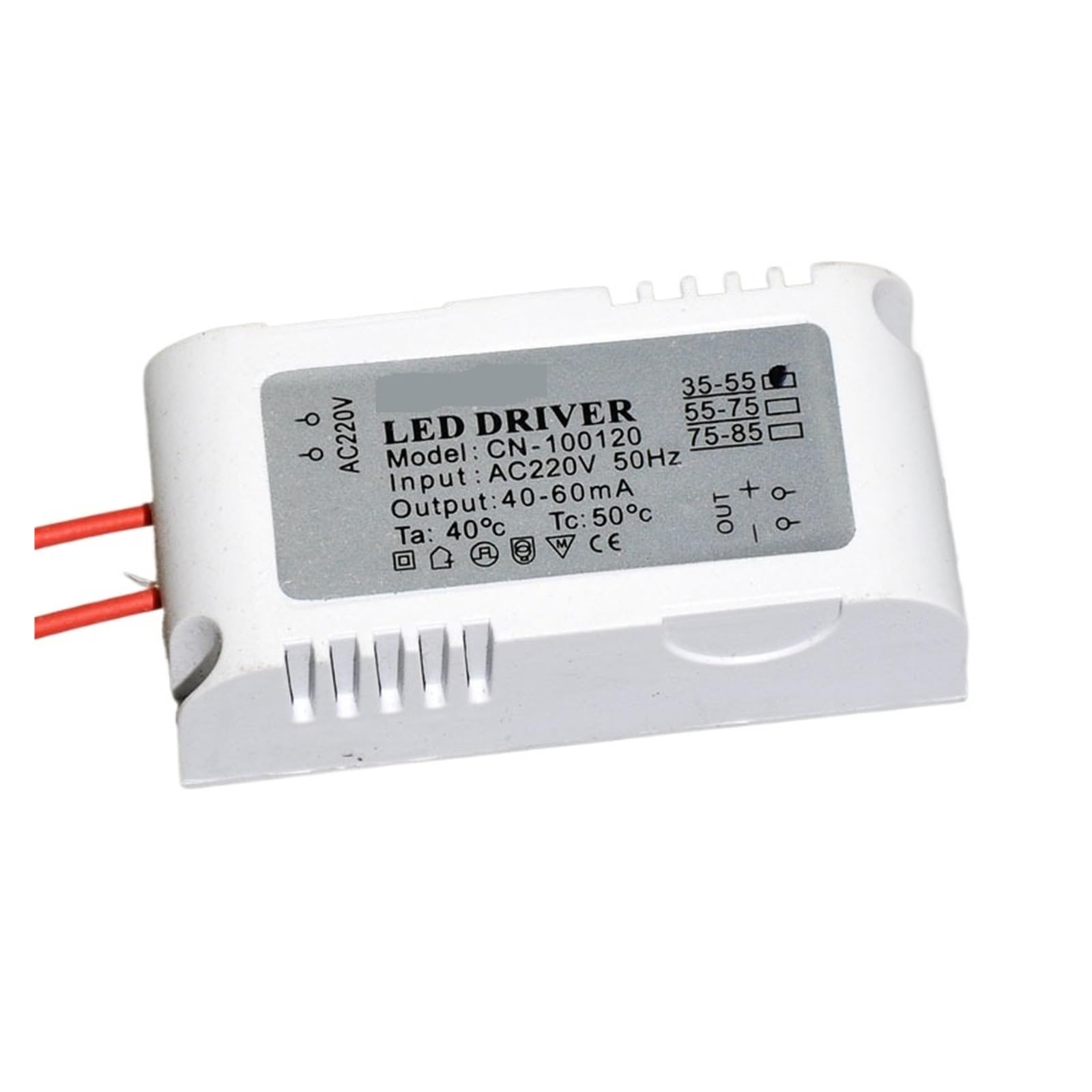 Alimentation LED DC3V pour contrôleur de guirlande 55-75 capsules - 2