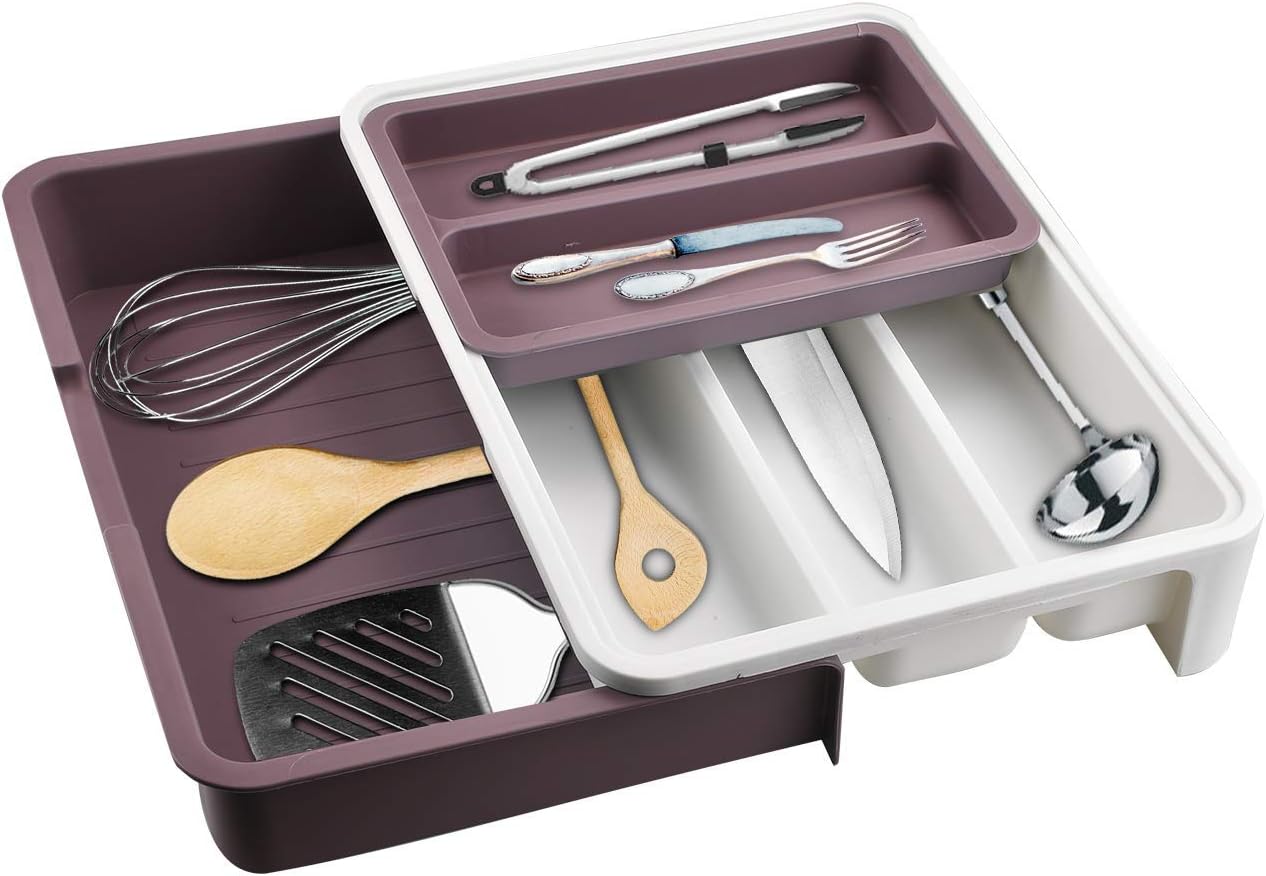 Kitchen Drawer Organizer Expandable Cutlery Drawer