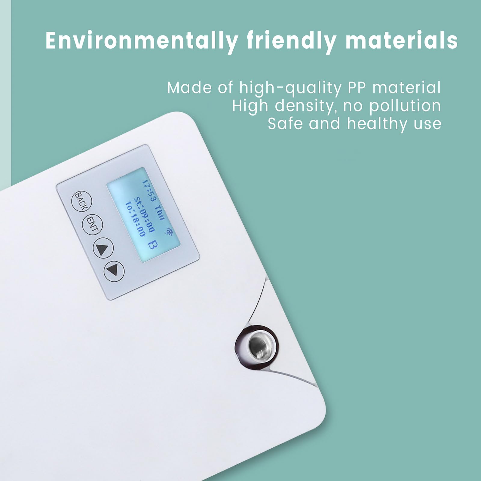 Diffuseur d'huiles essentielles sans Eau - Diffuseur d'aromathérapie Bluetooth et Wi-FI - Diffuseur Professionnel sans Eau - 300 ML - pour Grandes pièces (Blanc)