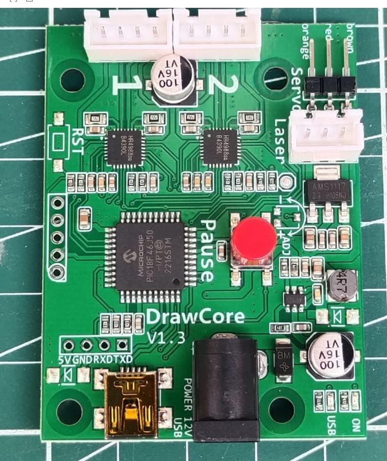 DIY Driver Board for Drawing Robot Kit Writer Eggbot Egg Drawing Machine Support Laser Engraving Control Main Board