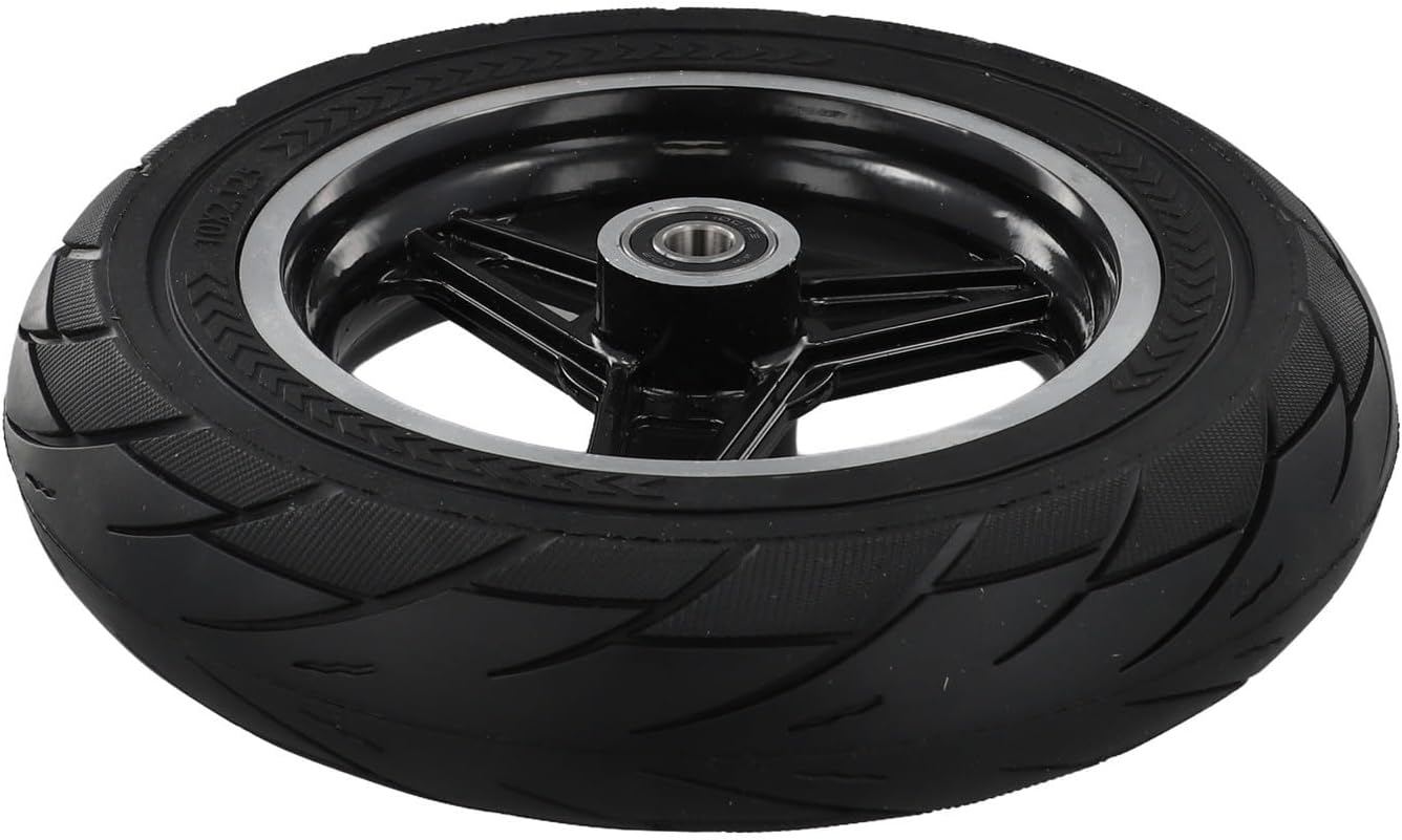 10 Inch Electric Scooter 10x2.125 Solid Tyre With Wheel Hub Assembly Whole Wheel Replacement (12mm)