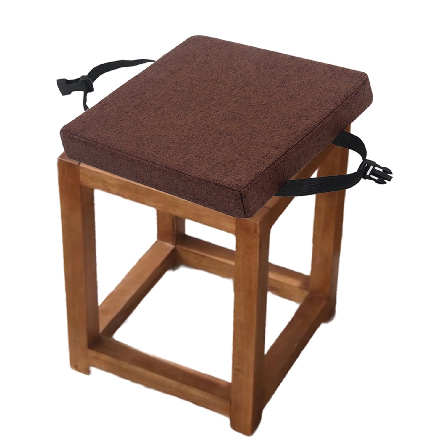 Miecoae 10/11/12/13/14/16 Inch Stool Cushion Square/Rectangular, Non-Slip Bar Stool Seat Cushion with Machine Washable Cover(C1,40x30x8cm) — image 1