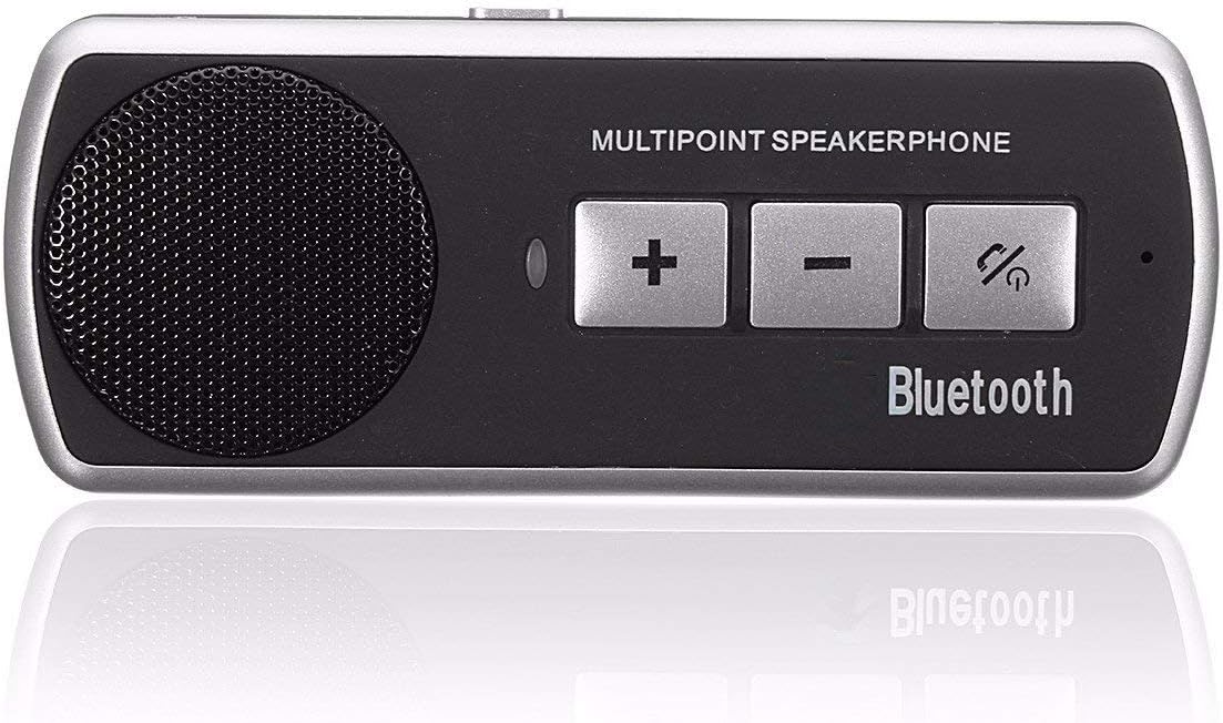 MOOYTTWireless Bluetooth Car Kit Handsfree Speaker Phone Visor Clip For Iphone Android