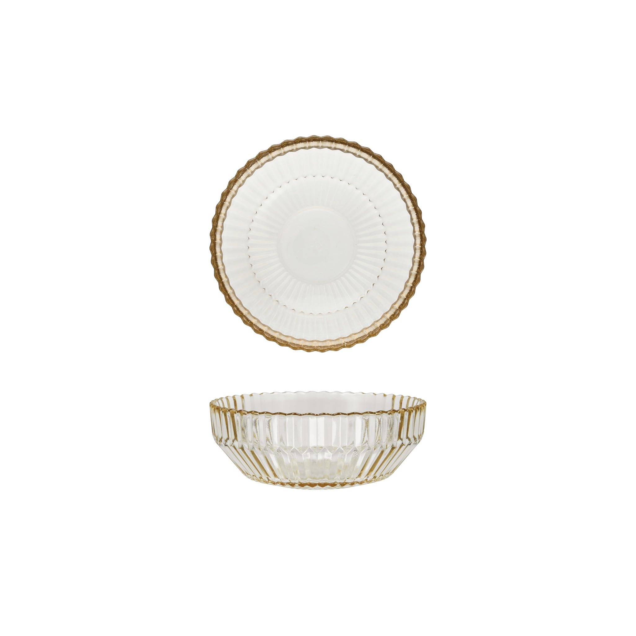 Fortessa Archie Dinnerware, Müslischalen, 652 ml, 15,2 cm, Ingwergold, 4 Stück