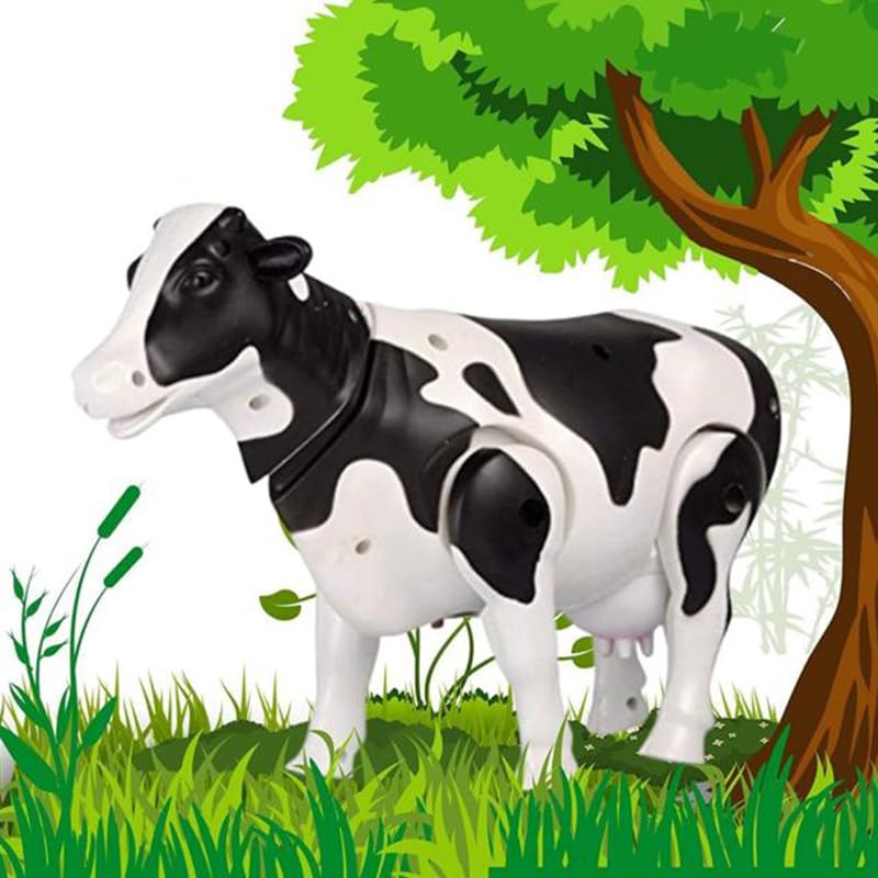 ABHINANDAN DECORS Funny Walking Milk Cow with Light and Sound Toy Battery Operated Musical Cow Toy for Kids (B0CSSTZ9ZP) Amazon Price History, Amazon Price Tracker