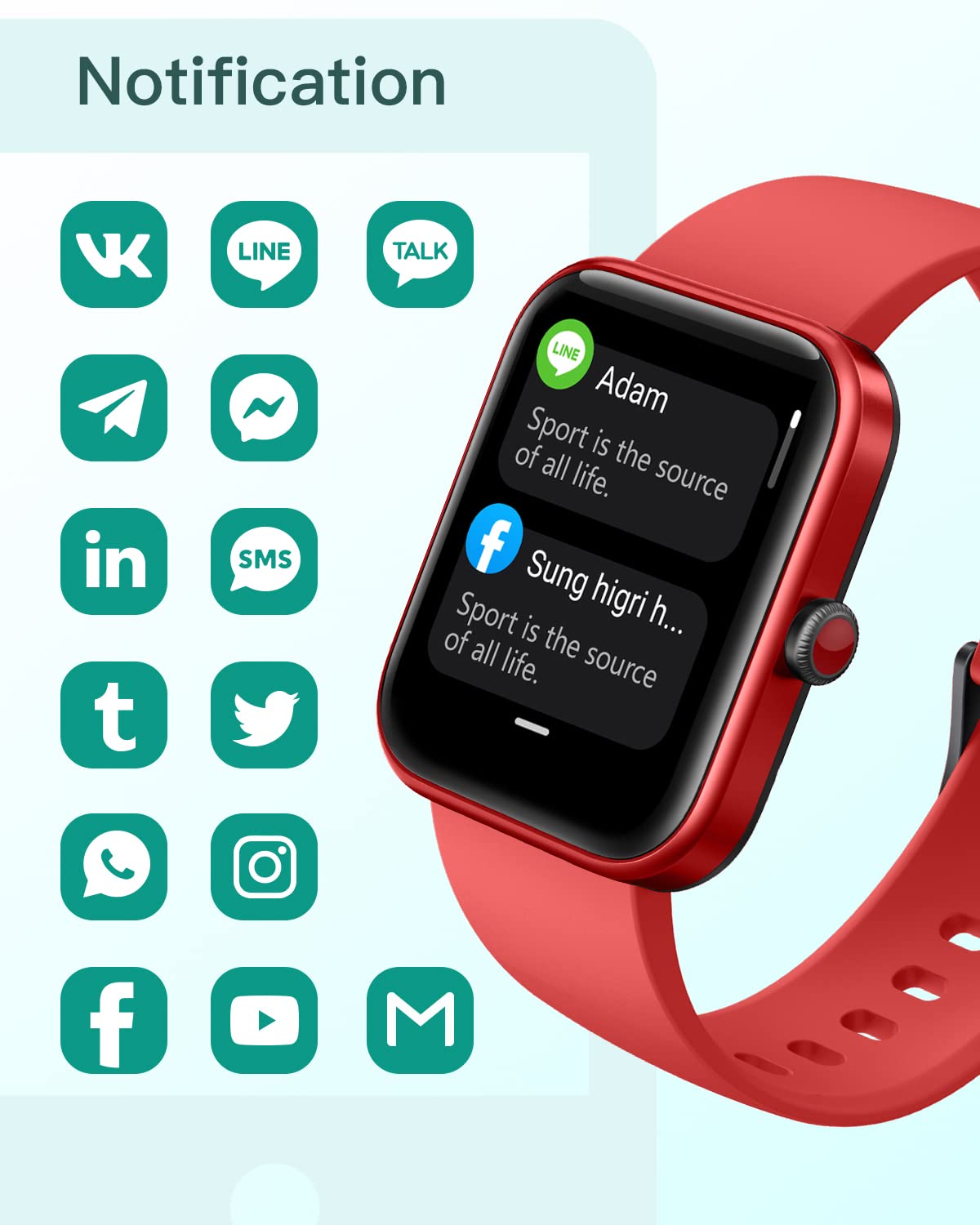 Smartwatch Uomo Donna Orologio Fitness Alexa Integrata Saturimetro Contapassi Cardiofrequenzimetro da polso Orologio Sportivo Impermeabile Notifiche Whatsapp Chiamate Android iOS Compatibile