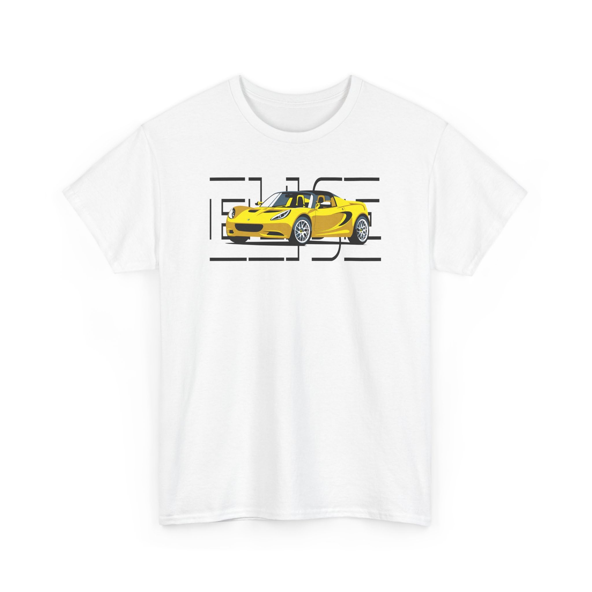British Sports Car Elise Vector Art Unisex Cotton T-Shirt