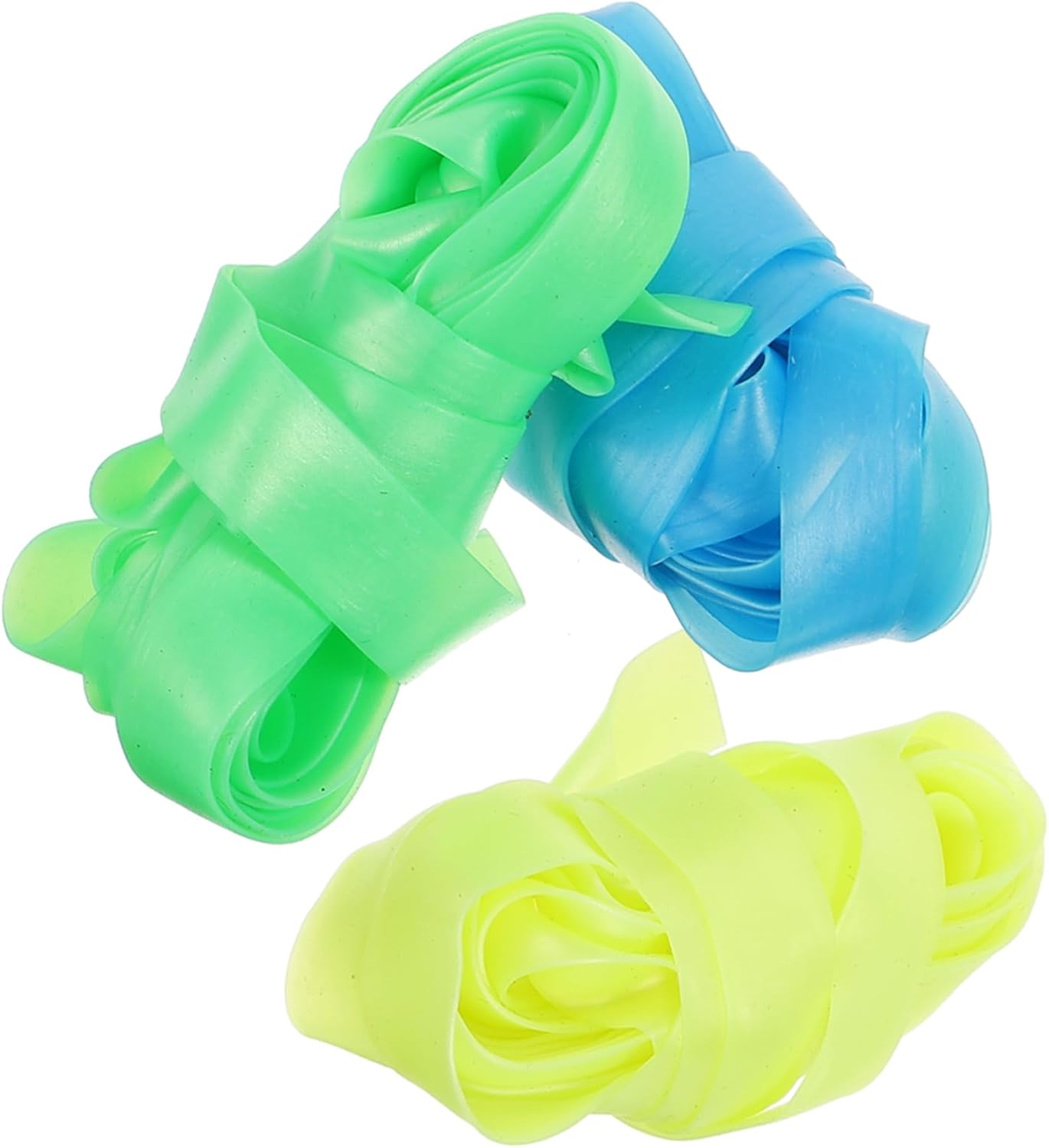 Kisangel Elastic Skipping Rope for Boys and Outdoor Chinese Jump Band for School and Home Play Exercise with Soft Comfortable Texture Gift Random Color