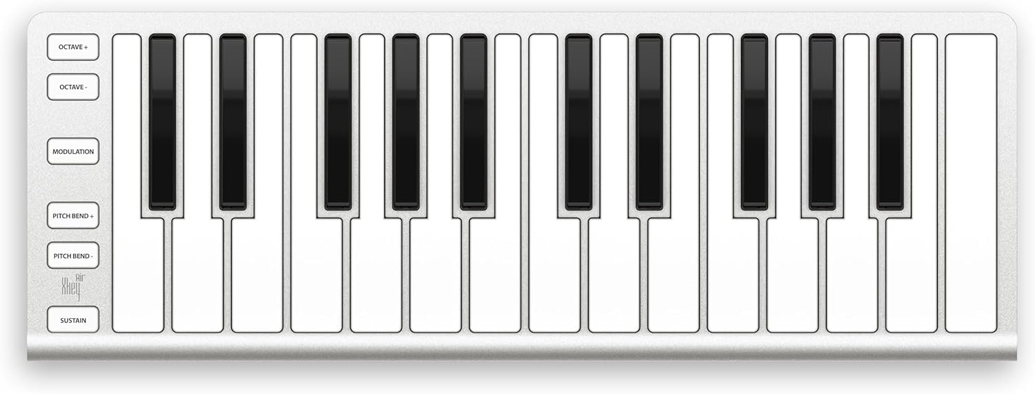 Amazon | ESI Xkey Air25 25鍵盤 MIDIキーボードコントローラー 超薄型